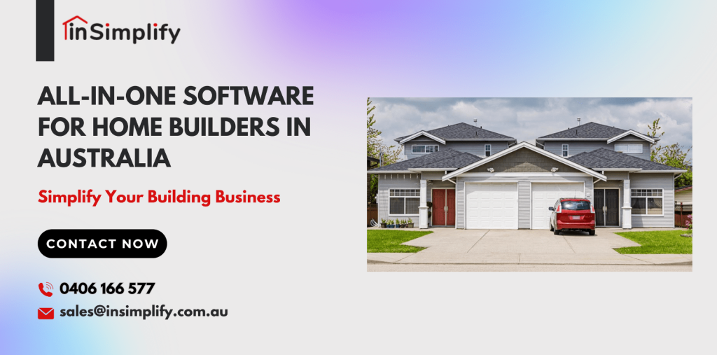 All-IN-ONE Software for Home Builders in Australia