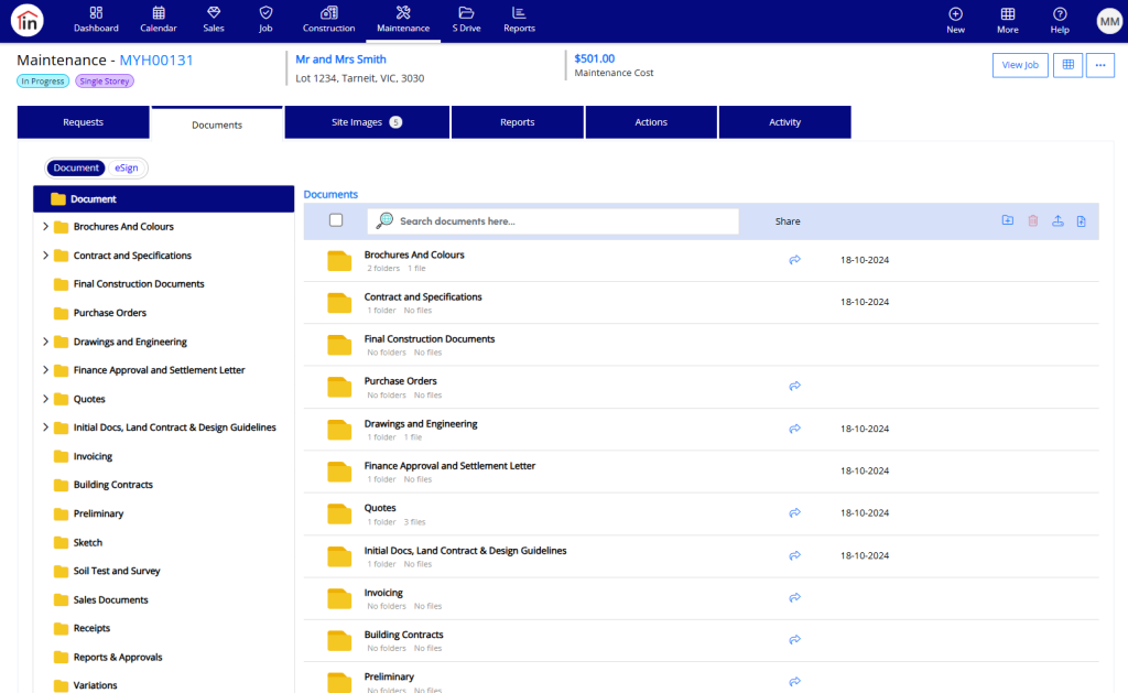 Document Management Software for Australia Home Builders